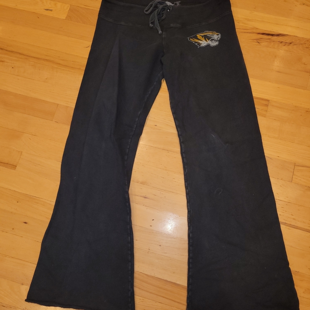 University of Missouri wide leg sweatpants,  size large